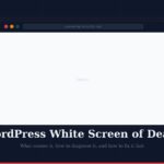 White screen - Wordpress